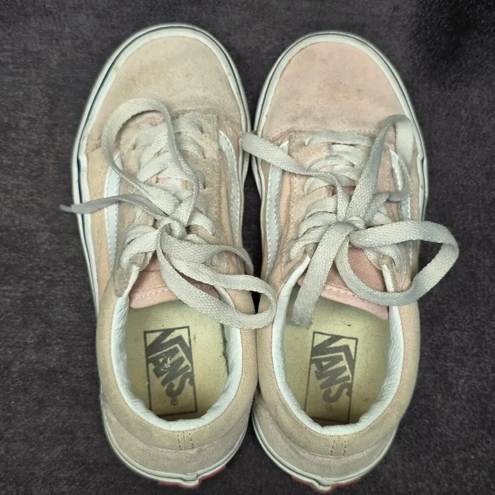 Vans pink off